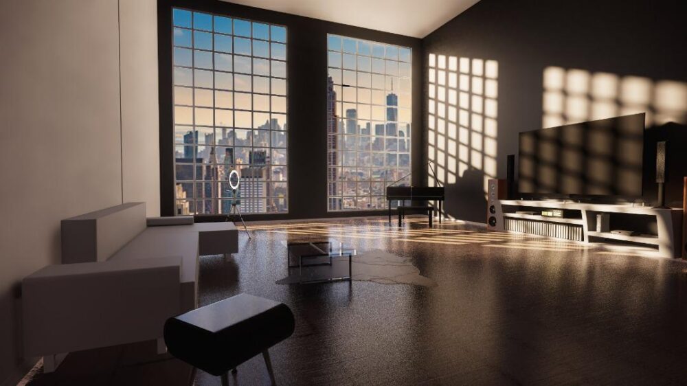 7-طراحی و رندرینگ داخلی