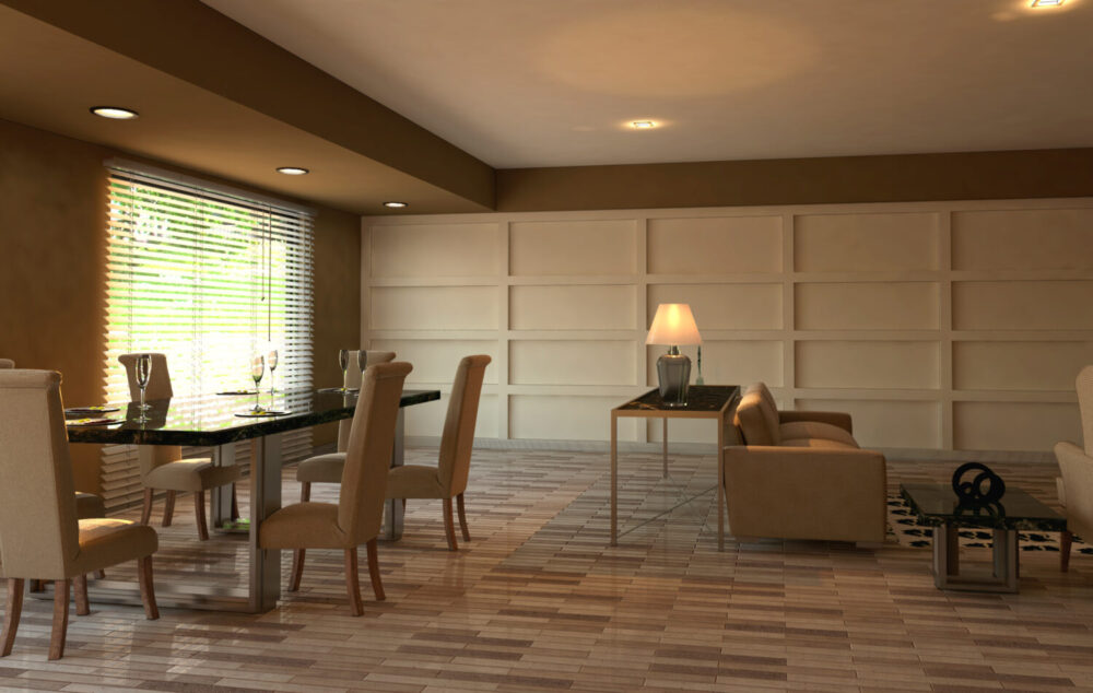 6-طراحی و رندرینگ داخلی