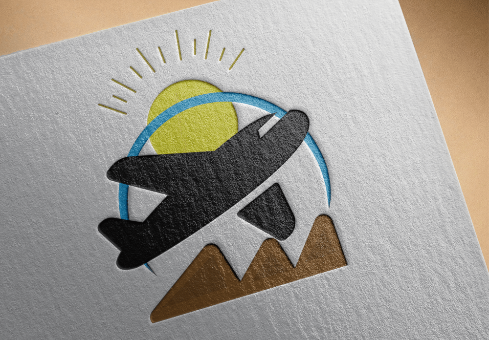 طراحی لوگوی آژانس مسافرتی