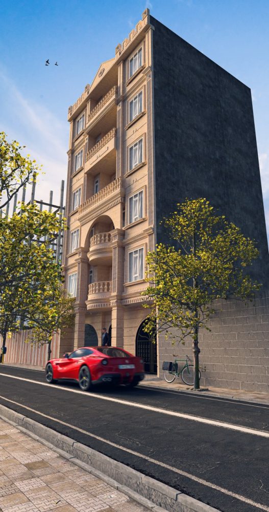 طراحی نما کلاسیک