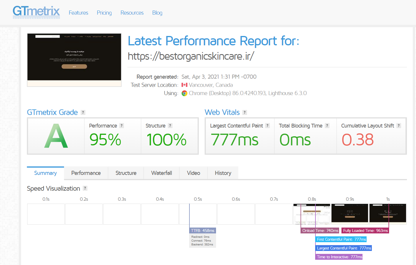 افزایش سرعت سایت وردپرسی