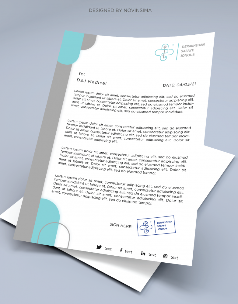 طراحی سربرگ