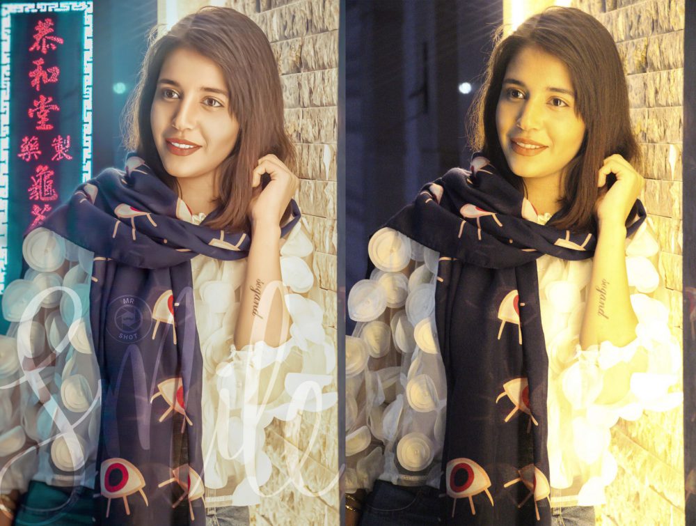 تصحیح نور و رنگ