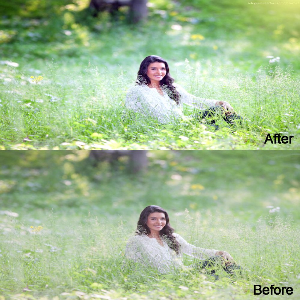 3-ادیت تخصصی عکس های پرتره