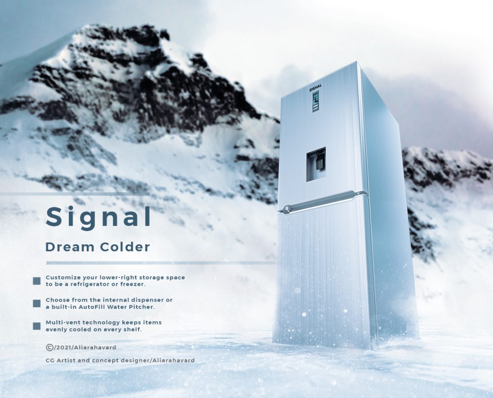 6-Signal refrigerator 3d
