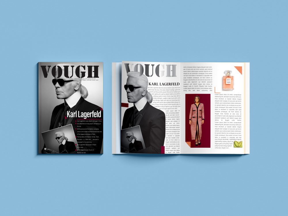 3-طراحی مجله و جلد کتاب