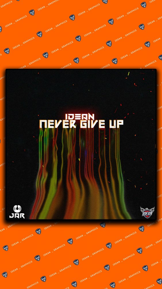 آرت ورک never give up