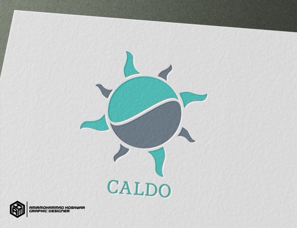 لوگو برای شرکت کالدو فعال در زمینه سیستم گرمایشی