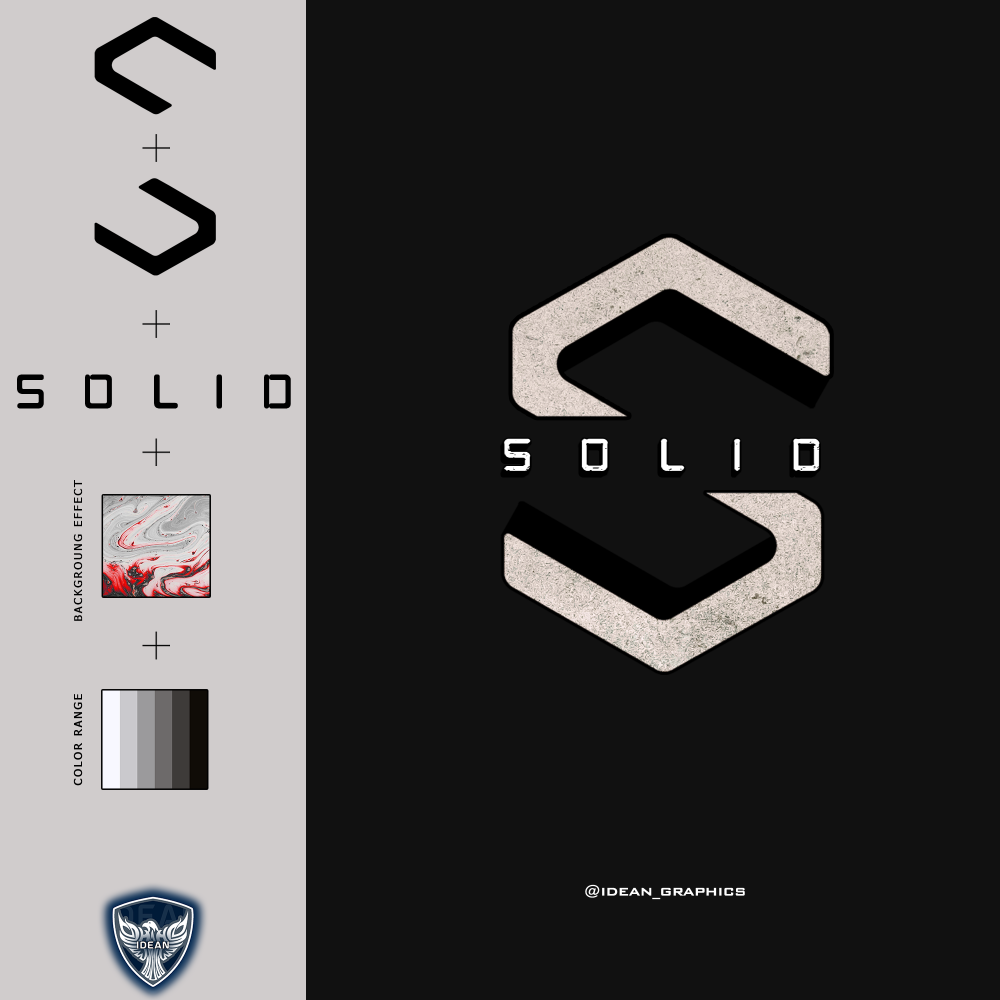 8-لوگوی تیم گیمینگ solid