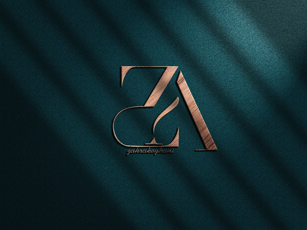 طراحی لوگو تایپ زهرا