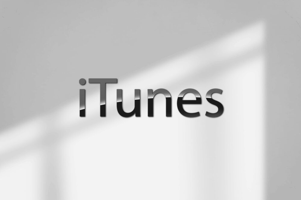لوگو قدیمی iTunes شرکت اپل