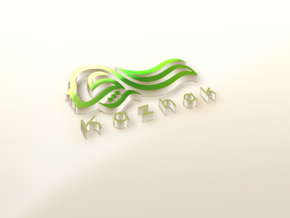 طراحی لوگوتایپ ترکیبی کحصولات بهداشتی کاژک