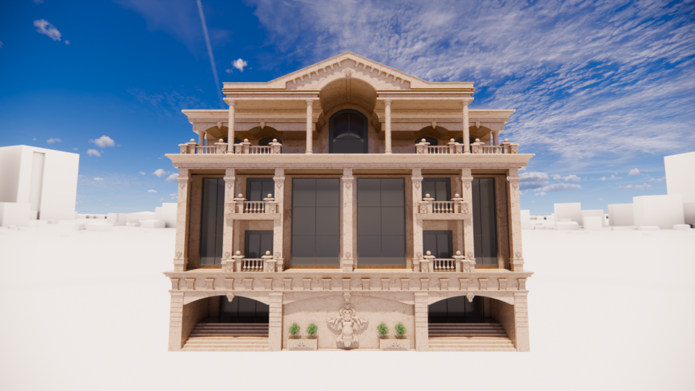 طراحی نما کلاسیک