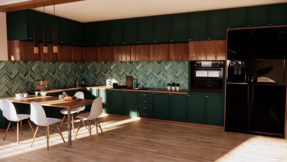 طراحی آشپزخانه و کابینت