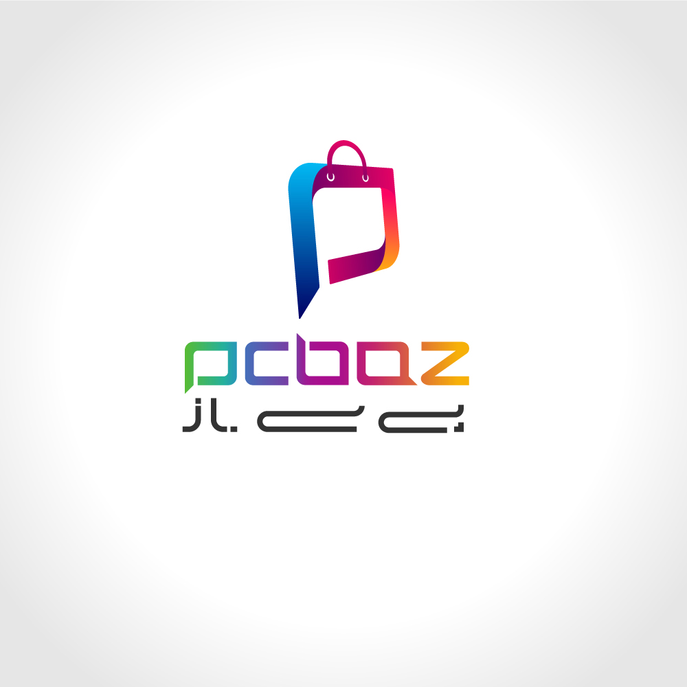 طراحی لوگوی فروشگاه اینترنتی پی سی باز