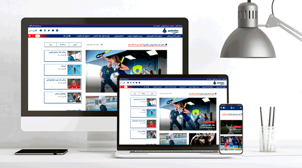 طراحی سایت gym analizor