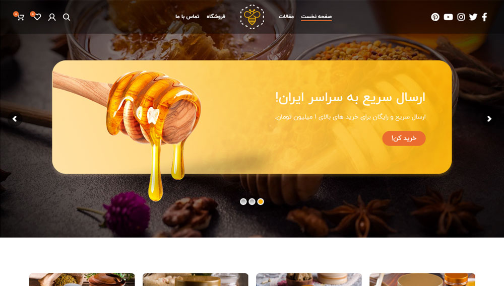 2-طراحی انواع وبسایتهای حرفهای و فوقحرفهای