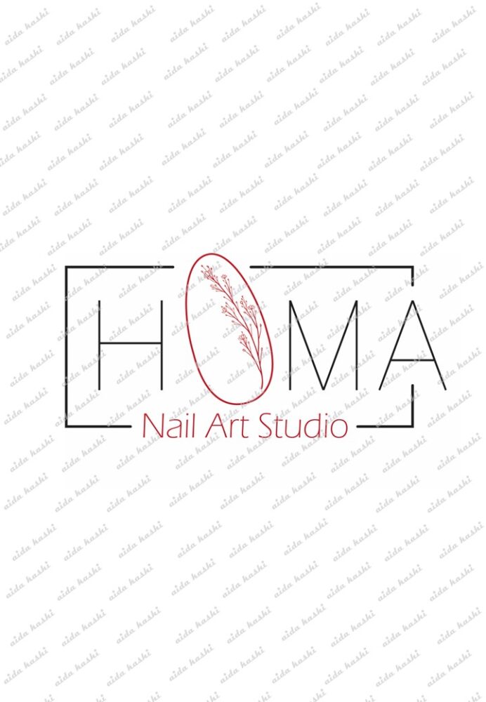 لوگو استدیو  ناخن هما