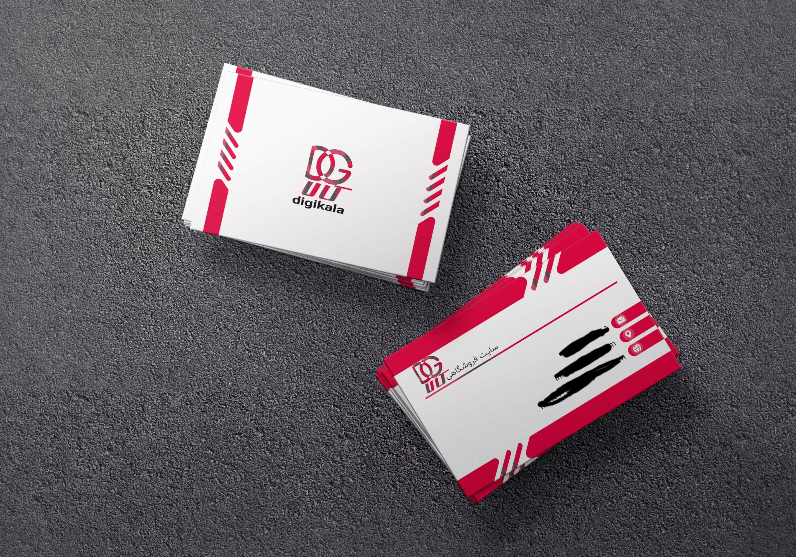 3-طراحی کارت ویزیتی که دلخواه شماست