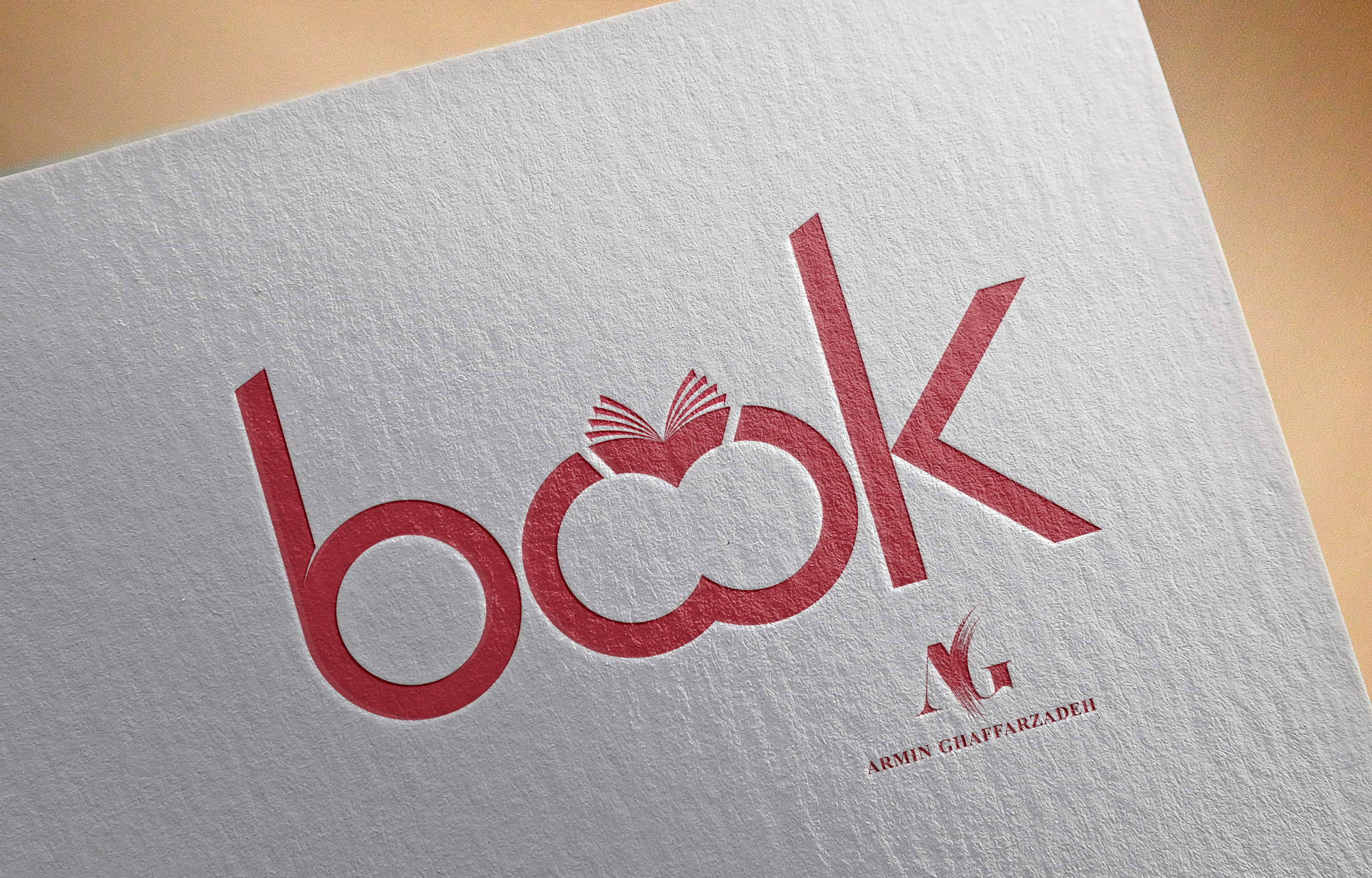 طراحی لوگو اپلیکیشن Open Book