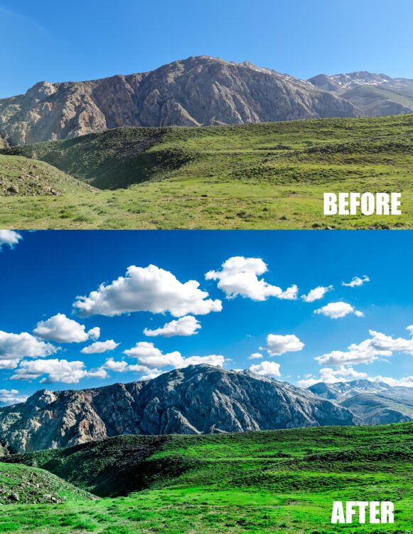 عکاسی در دشت لار و ادیت کاربردی