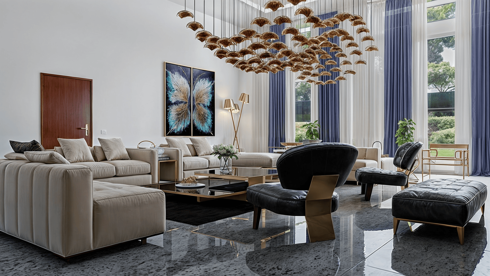 طراحی داخلی و دکوراسیون و همچنین مبلمان 