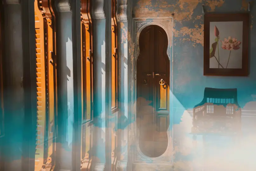 4-طراحی پوستر تبلیغاتی جهت تبلیغات عمارتهای گردشگری قدیمی