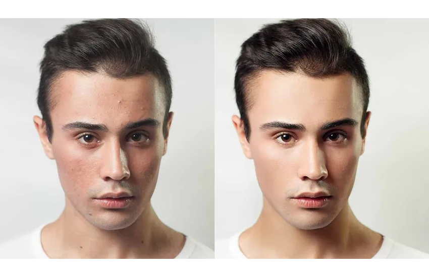 2-روتوش عکس صورت