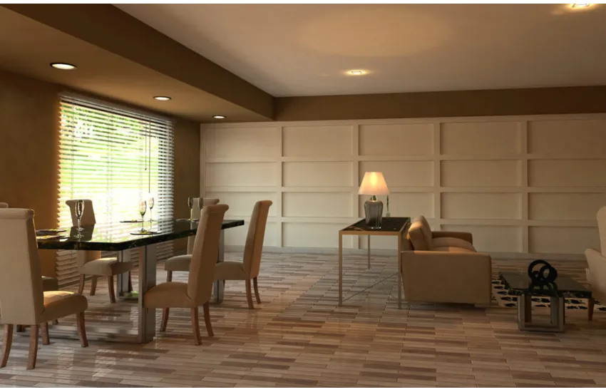 6-طراحی و رندرینگ داخلی