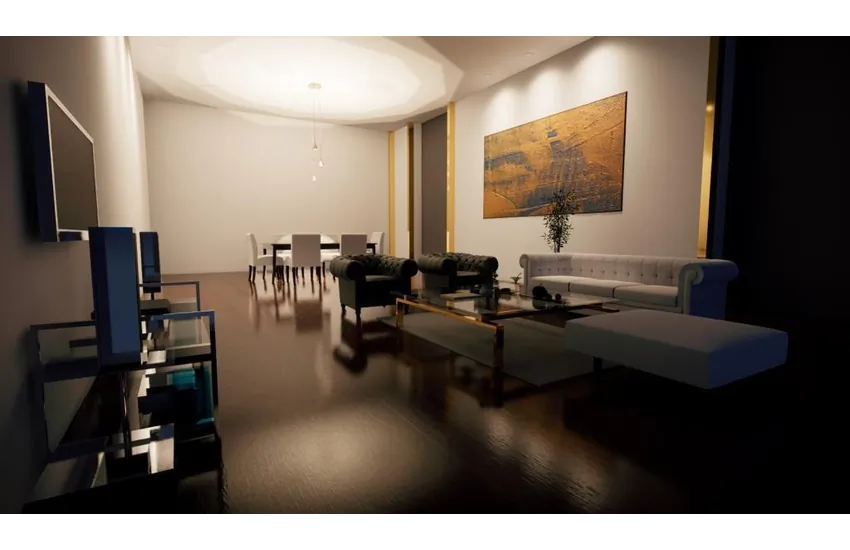 8-طراحی و رندرینگ داخلی