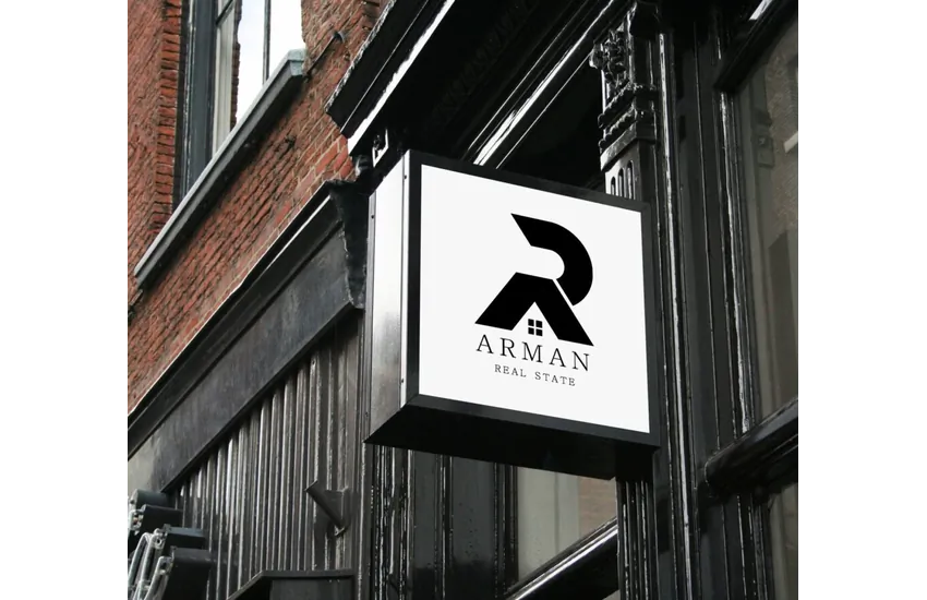 طراحی لوگو گروه مشاورین املاک