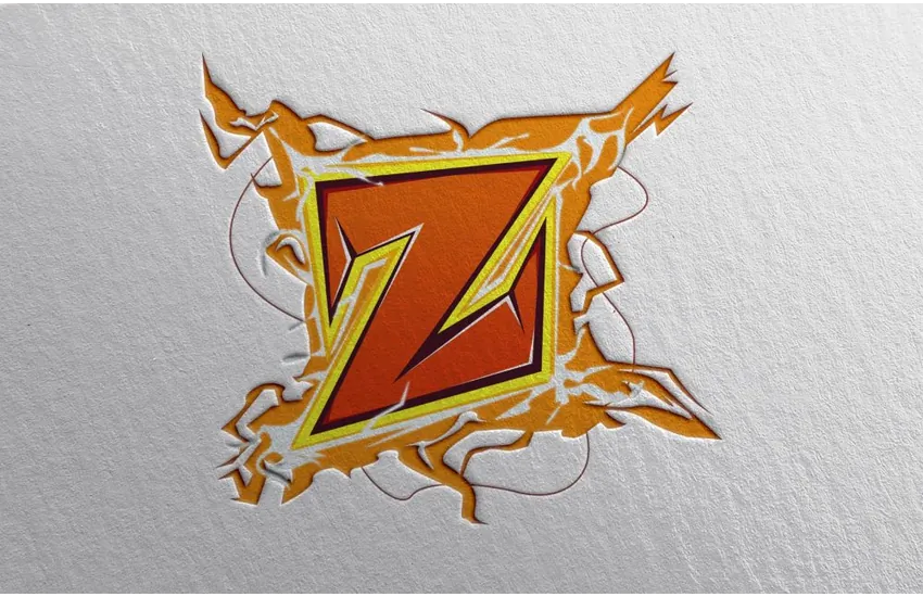 طراحی لوگو "Z" برای کانال یوتیوب