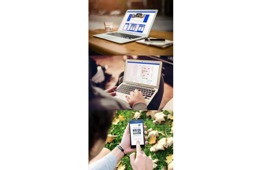 طراحی رابط کاربری ui سایت خبری / ورزشی