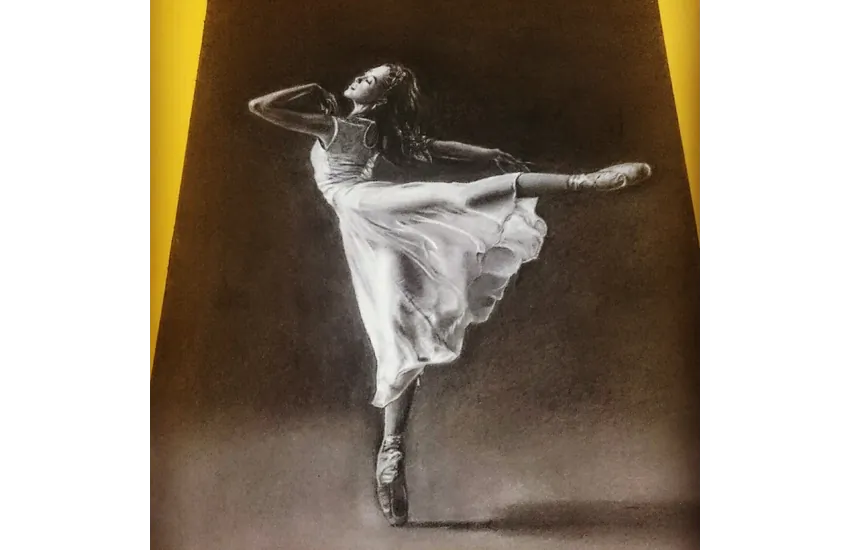 7-طراحی سیاه قلم