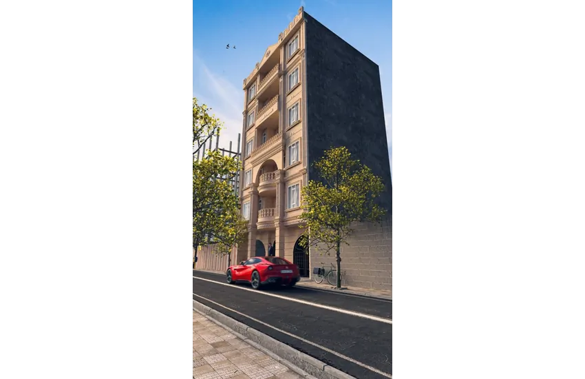 طراحی نما کلاسیک