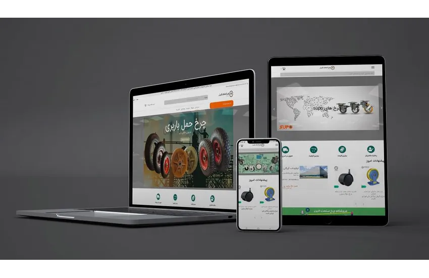 4-طراحی سایت و ست اداری