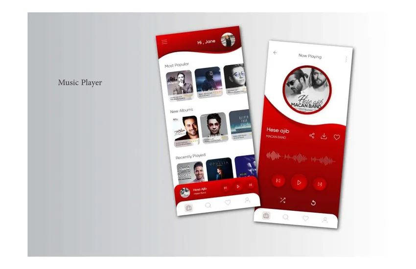 طراحی رابط کاربری اپلیکیشن