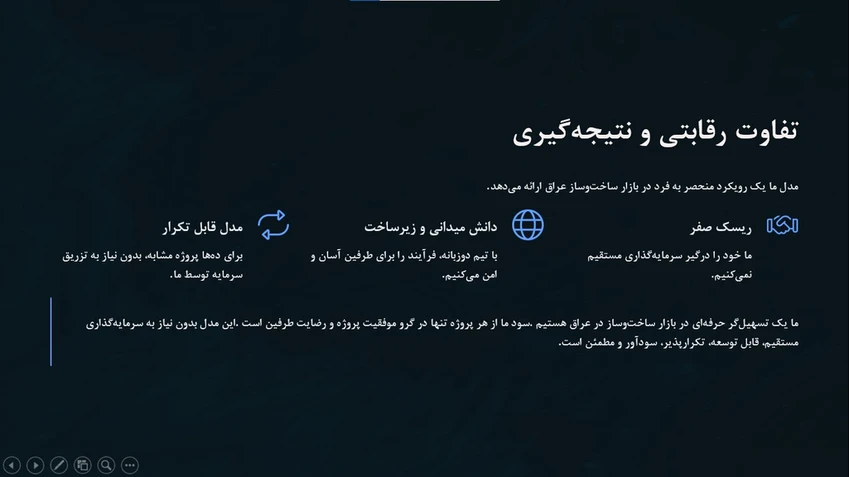 5-ساختن پاورپوینت برای ارائه در محیط اداری