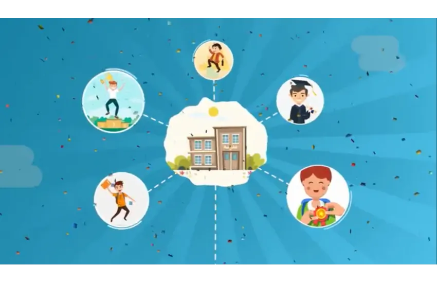 موشن گرافیک مدرسه خصوصی