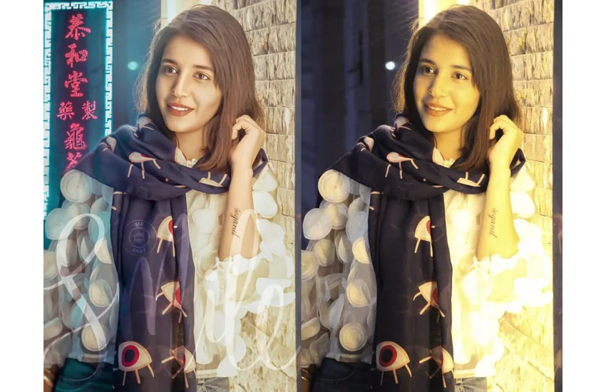 تصحیح نور و رنگ