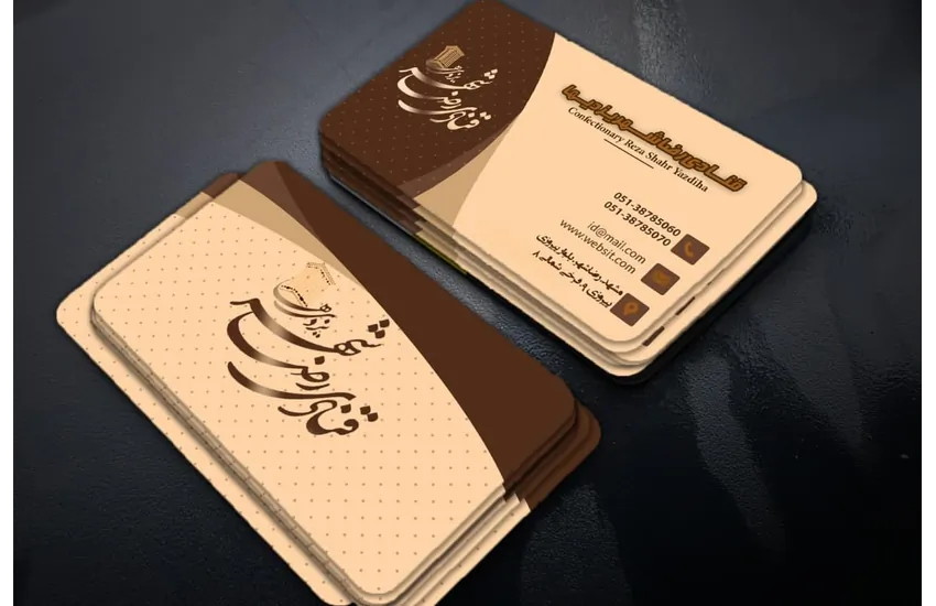 6-طراحی بسته بندی و کارت ویزیت