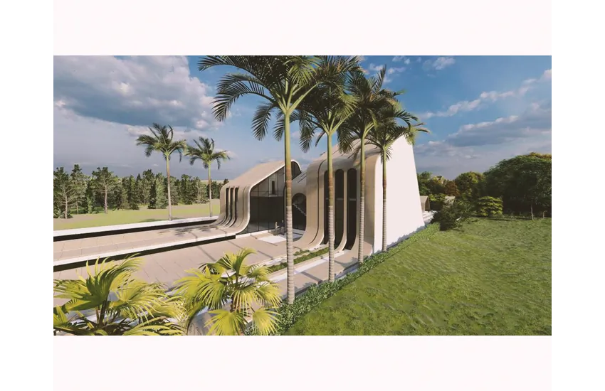 5-طراحی ویلای تفریحی