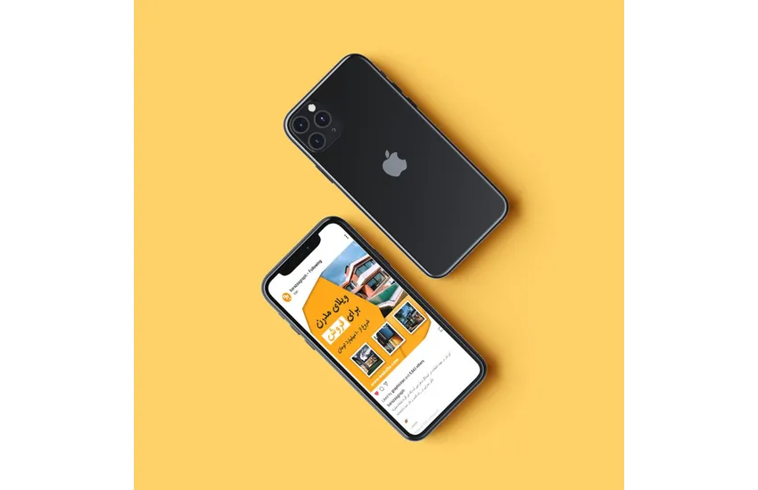 6-بنر تبلیغاتـی برای پست اینستاگرام