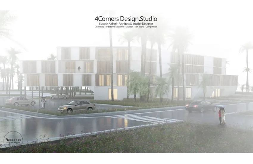 4-طراحی خوابگاه دانشجویان جزیره کیش