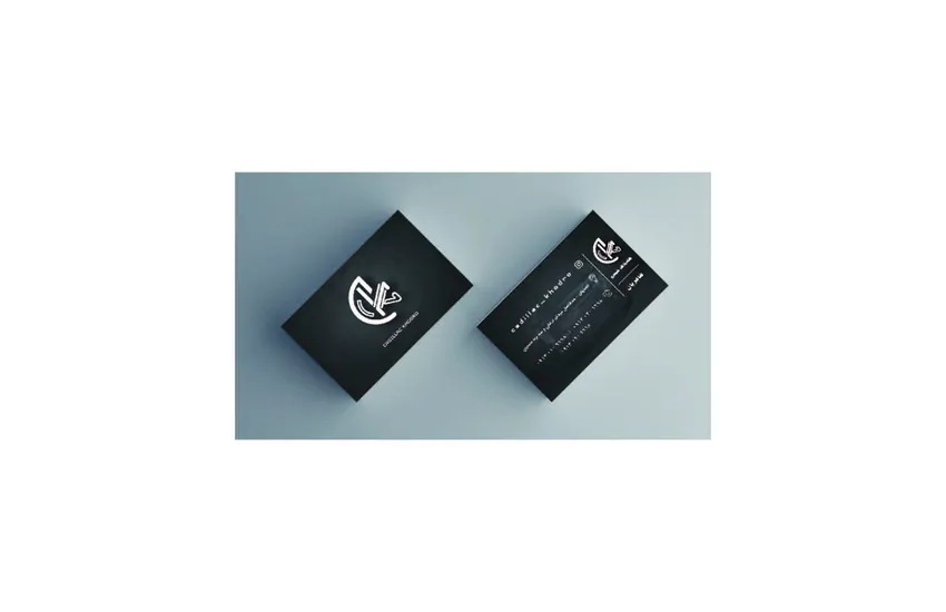 طراحی کارت ویزیت برای برند کادیلاک خودرو