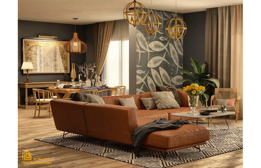 4-طراحی داخلی با نرم افزارهای معماری