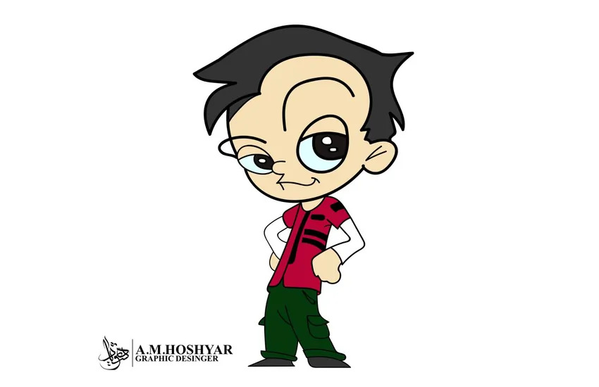 طراحی کاراکتر با ایلاستریتور