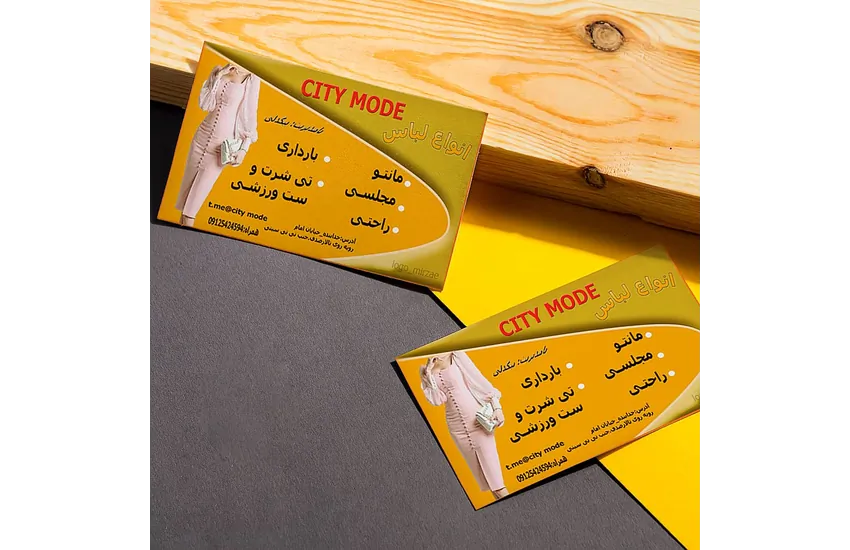 4-طراحی کارت ویزیت
