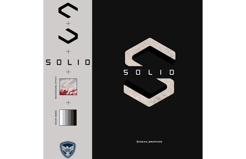 8-لوگوی تیم گیمینگ solid