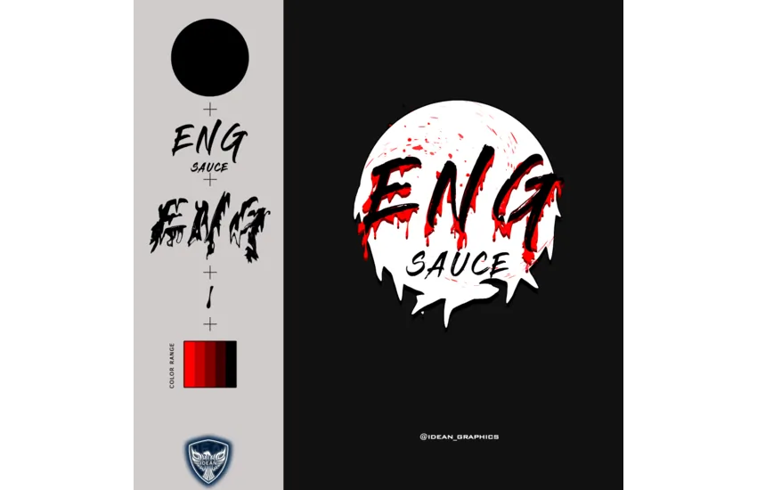 9-لوگوی گروه آموزش زبان eng sauce